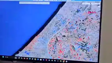 Uydu Görüntüleri Gazze'deki Yıkımı Gösteriyor