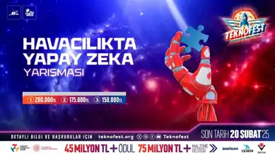 Havacılıkta Yapay Zeka Yarışması: 200 Bin TL Ödül Bekliyor!