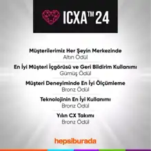 Hepsiburada, Uluslararası CX Ödüllerinde 5 Ödül Kazandı!
