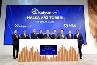 Kalyon PV, Borsa'da İşlem Görmeye Başladı