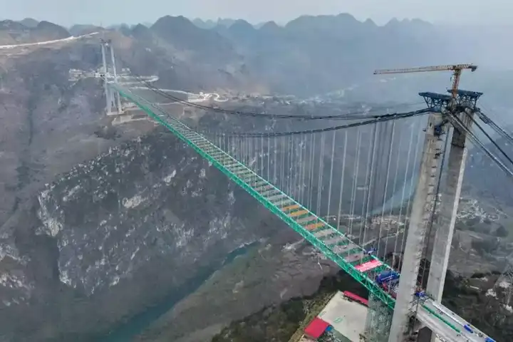 Dünyanın En Yüksek Köprüsü: 620 Metre Yüksekliğinde!